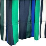 Banana Republic BANANA REPUBLIC Multi Stripe Shirred Mini Skirt Pockets EUC 4 Tall Photo 2