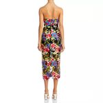 Milly  Strapless Artem Spanish Garden Embroidery Midi Dress, Size 6, NEW Photo 5