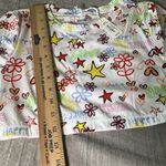 Aerie NWT  Stretch Crop Top Happy Floral Hearts Summer Lightweight Festival Beach Photo 8