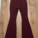 Outdoor Voices | Maroon Superform Ribbed Flare Pants Photo 4