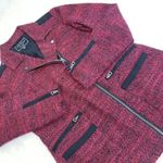 Lucky Brand  Tweed Multi Zip Pockets Jacket Photo 4
