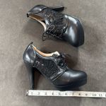 Women’s Black High Heel Lace Up Booties with Lace Detail EU40 Size 9/9.5 US NEW Black Photo 11
