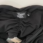 Tiger Mist Long Sleeve Black Crop Top Photo 3
