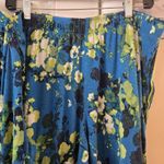 Ambrielle Women's Size XL Pajama Set Long Sleeve Shirt & Pants Pockets Stretchy Blue Photo 5