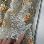 STAUD  Kennedy jacquard metalic floral midi dress Size 0 Photo 3