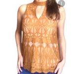 Love, Fire NWT Love Fire Sleeveless Lace Top Small Photo 30