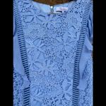 Parker Women's Blue Bennett Ruffle Dress size 2 Photo 5
