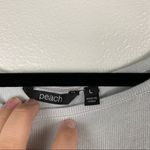PEACH Asado Sweater‎ Knit Light Blue Long Sleeve L NWT Size L Photo 5