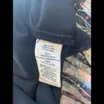 Soft Surroundings Soft‎ Surroundings Floral V-Neck Babydoll Dress Metallic Thin Striped Ruffled XS Photo 3