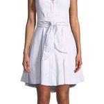 Milly  Classic Seersucker Corset Dress Photo 0