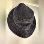 Aritzia TNA Bucket Hat Washed BlackJean Denim Hat Photo 1