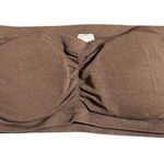 Brown Strapless Bandeau Bra Photo 0