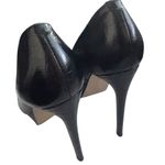 Steve Madden  Black Croc Leather Stiletto Heel Shoe Size 7.5 Photo 7