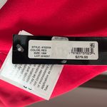 XScape Plus Ruffled Maxi Evening Dress in Red, Size 16W New w/Tag $279 Photo 8