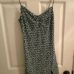 Green Floral Dress Size 2 Photo 1