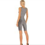 Lovers + Friends Revolve Amie Romper in Galaxy Black Sleeveless Twist Small NEW Photo 3