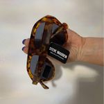 Steve Madden Tortoise Acrylic Aviator Sunglasses, leopard print Photo 3
