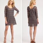 Joie  Brea Lace Dress in Storm Gray Size Medium Photo 1