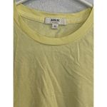 AGOLDE  YELLOW TEE SZ XS Photo 2