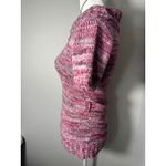 Wet Seal Vintage Y2K  Pink Marled Short Sleeve Knit Sweater Top XS Photo 1