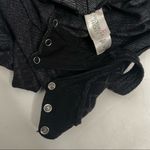 Victoria's Secret VICTORIA’S SECRET Pink Heart Label Black Bodysuit Photo 4