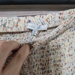 Love Tree Cream Floral Boho Cropped Blouse Ruffle Skirt 2 Piece Set Size Medium Photo 10