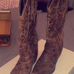 Cowgirl Boots Brown Size 8 Photo 0