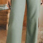 Faherty  NEW WITH TAGS Harbor‎ Stretch Lyocel Terry Wide Leg Pants 24 Boho Photo 0