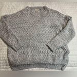 Dreamers  light gray fuzzy sweater Photo 0