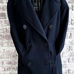 Jones New York Vintage 80's Peacoat Medium? JNY 100% Wool Navy Nautical … Photo 1