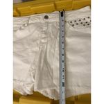 Apt. 9  White Denim Modern Shorts Studs Studded Women's 8 Summer Beach Photo 4