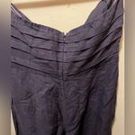 Bardot NWT  kali strapless wide leg‎ linen jumpsuit  XXL Photo 5
