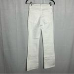 Madewell White Kick Out Crop Jeans Size 23 Photo 3