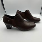 East 5th Brown Ankle Boots Womens Size 11 Memory Foam Comfort Heel Booties Photo 3