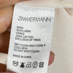 Zimmermann Peggy Scallop Short Dress Orange Paisley Photo 8