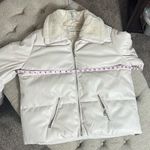 Sebby Faux‎ Leather & Faux Shearling Jacket Photo 6