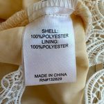 superdown Patty High Neck Crochet Dress in Ivory White | Small Photo 10