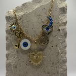 Handmade Chunky Gold Necklace Photo 0