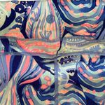 Lilly Pulitzer Luxletic Tamara Weekender Legging Twilight Blue Scale Up Women XL Photo 3