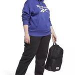 Reebok NWT  Identity Logo Fleece Joggers in Black, Plus Size 3X SOLD OUT! Photo 1