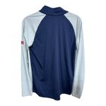 MLB Boston Red Sox Major League Baseball Maryland Raglan Half Zip Shirt Size L Blue Size L Photo 1