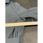 Vintage 90s London Towne Pale Blue Trench‎ Coat Overcoat Womens Size 10P Photo 6