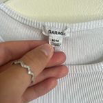 Garage  Tank Top Cropped White Medium  Photo 2