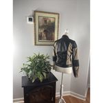 American Culture Juniors Black Zip Jacket Size Small Long Sleeve Cotton Blend Photo 4