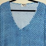 Show Me Your Mumu  size x-large blue tunic short sleeve cover up summertime top Photo 1
