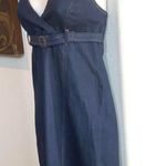 To The Max NWOT  Denim dark stretchy denim halter dress. Mint! Photo 1