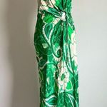 Farm Rio Anthropologie Tropical Groove Circle Cut Out Midi Dress Small Photo 2