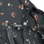 Madewell smocked cropped jumpsuit in flower toss Photo 6