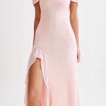 Meshki 	 Audrey Off Shoulder Mesh Maxi Photo 3