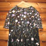 Mac Duggal NWT Plus Size Sequin Floral Embroidered Dress Photo 9
